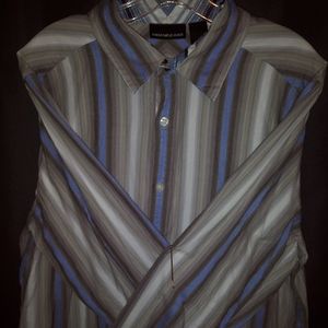 Mens dkny button down shirt